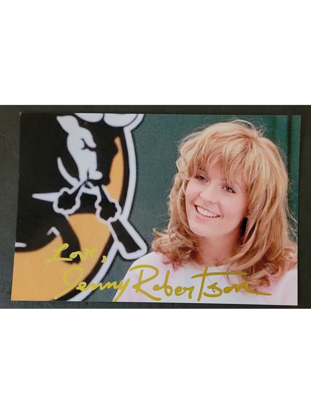 Jenny Robertson Actress Bull Durham Autographed Signed 4"x6" Photo